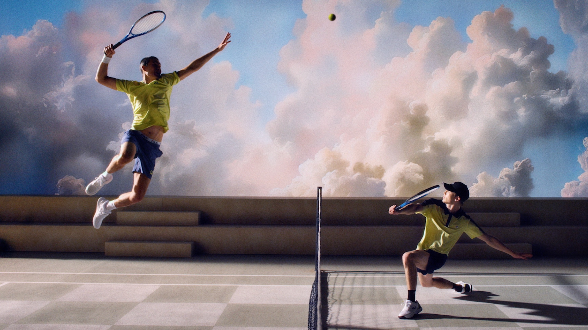 Example of movement direction in a camera-based production by Marie Zechiel.