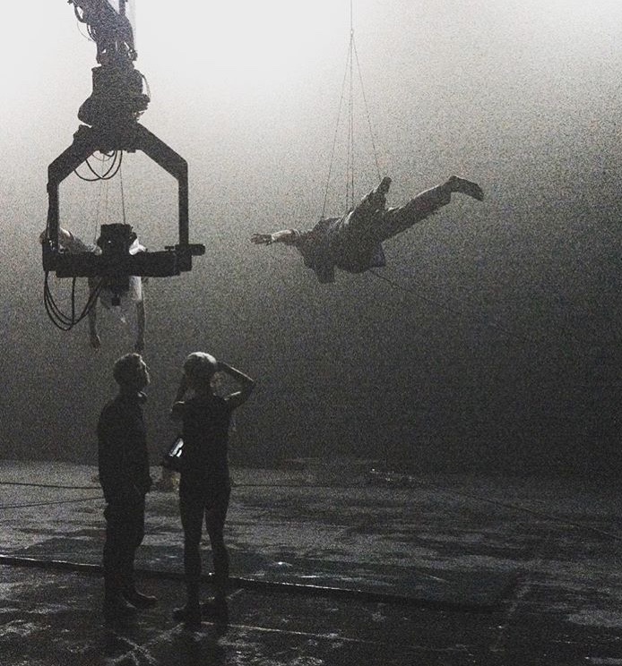 On-set movement supervision by Movement Director Marie Zechiel.